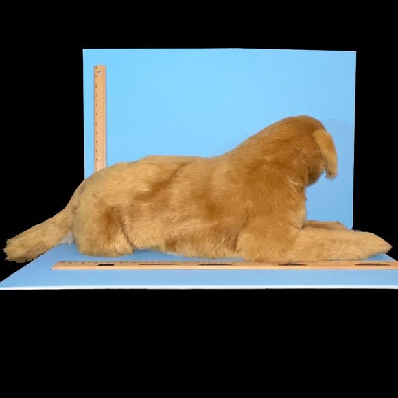 DITZ Designs Golden Retriever Puppy Dog 24” Plush Animal Realistic The Hen House - Picture 3 of 11